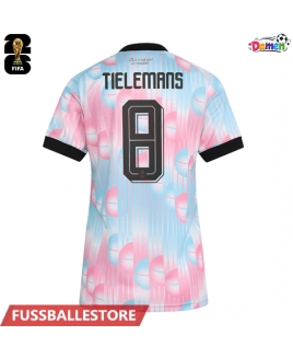 Günstige Belgien Youri Tielemans #8 Auswärtstrikot Damen WM 2026 Kurzarm